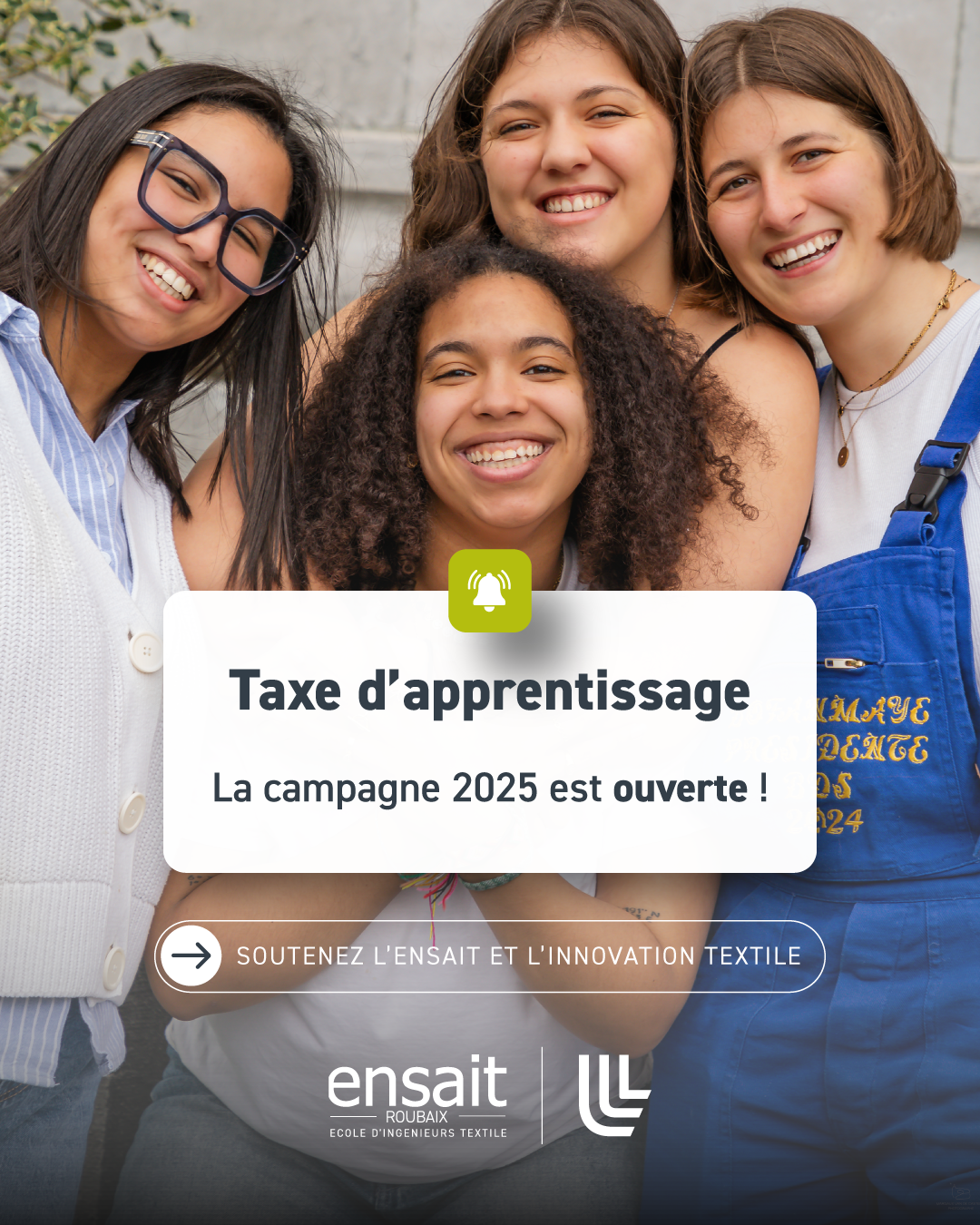 Lire la suite à propos de l’article Taxe d’apprentissage 2025 : soutenez l’ENSAIT !