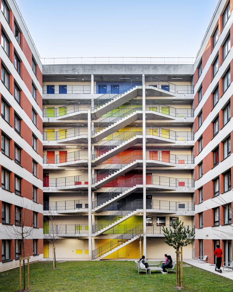 Façade de la Résidence étudiante AFT-R à Roubaix